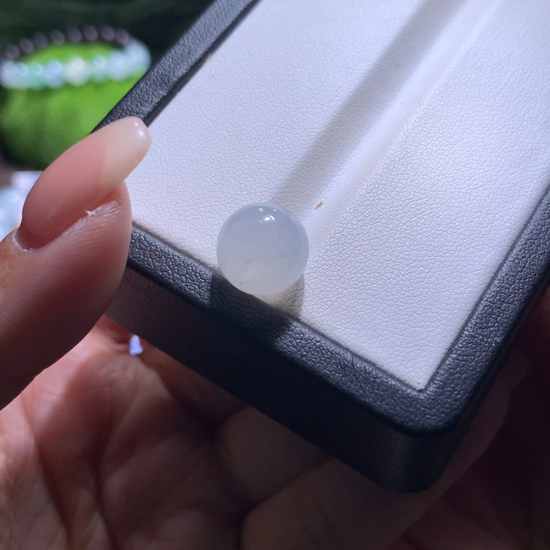 翡翠散珠特价淡蓝卡11.6