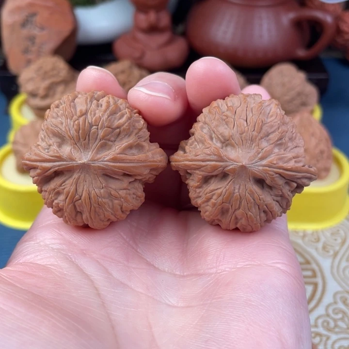 吊坠文玩核桃正磨42