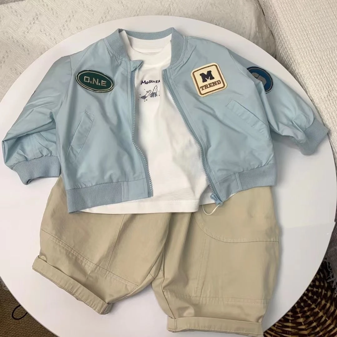 【潮酷风外套】2025新款夹克休闲春夏季韩版百搭拉链潮酷帅气外套潮