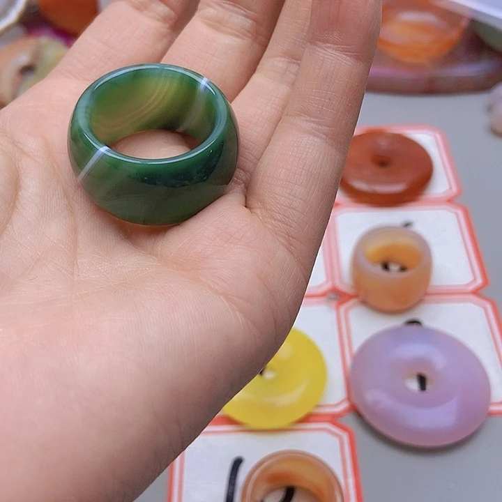 【闪购商品】玛瑙/玉髓珠宝半成品未镶嵌史****2