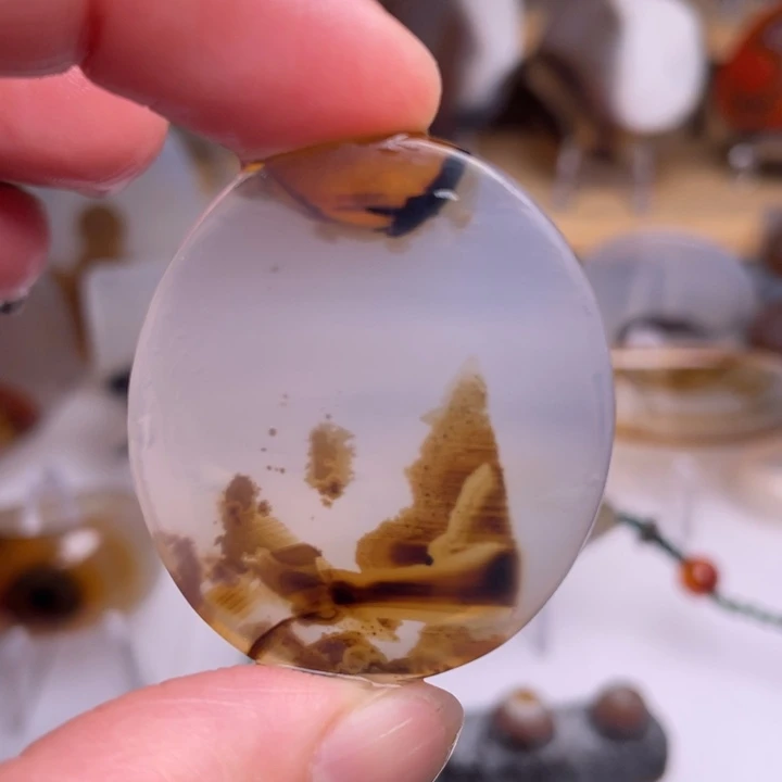 玛瑙/玉髓未镶嵌吊坠(不含链)