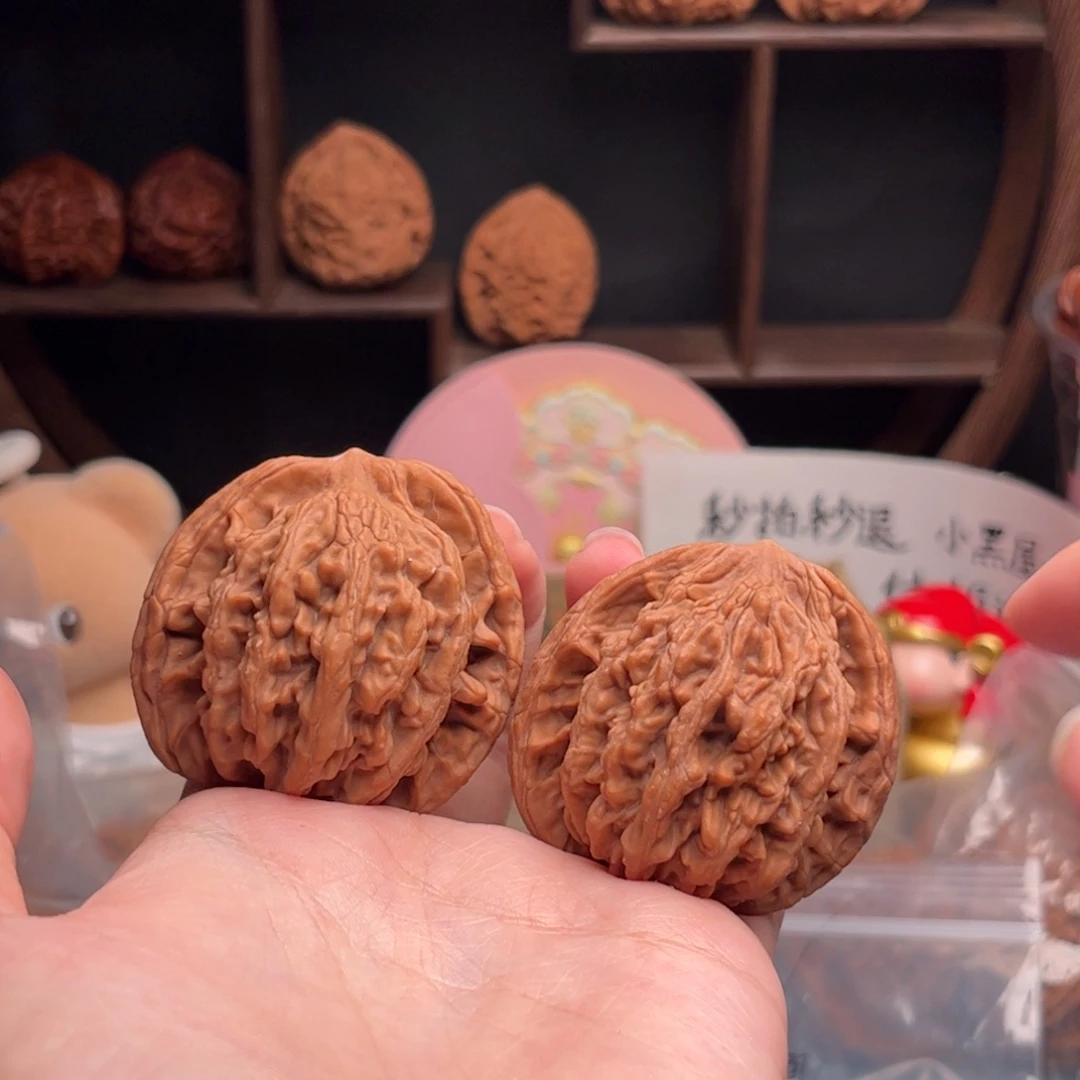 吊坠文玩核桃麦虎45-41-43 编号4005