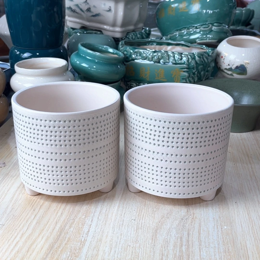 口径   13*12陶瓷绿植多肉微瑕花盆