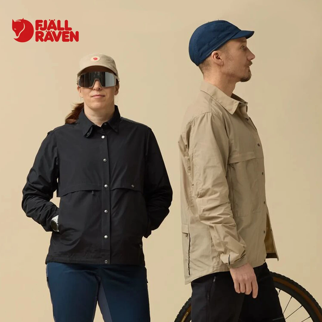 【男女同款】北极狐 户外轻量防风骑行夹克 2025衬衣外套12500170