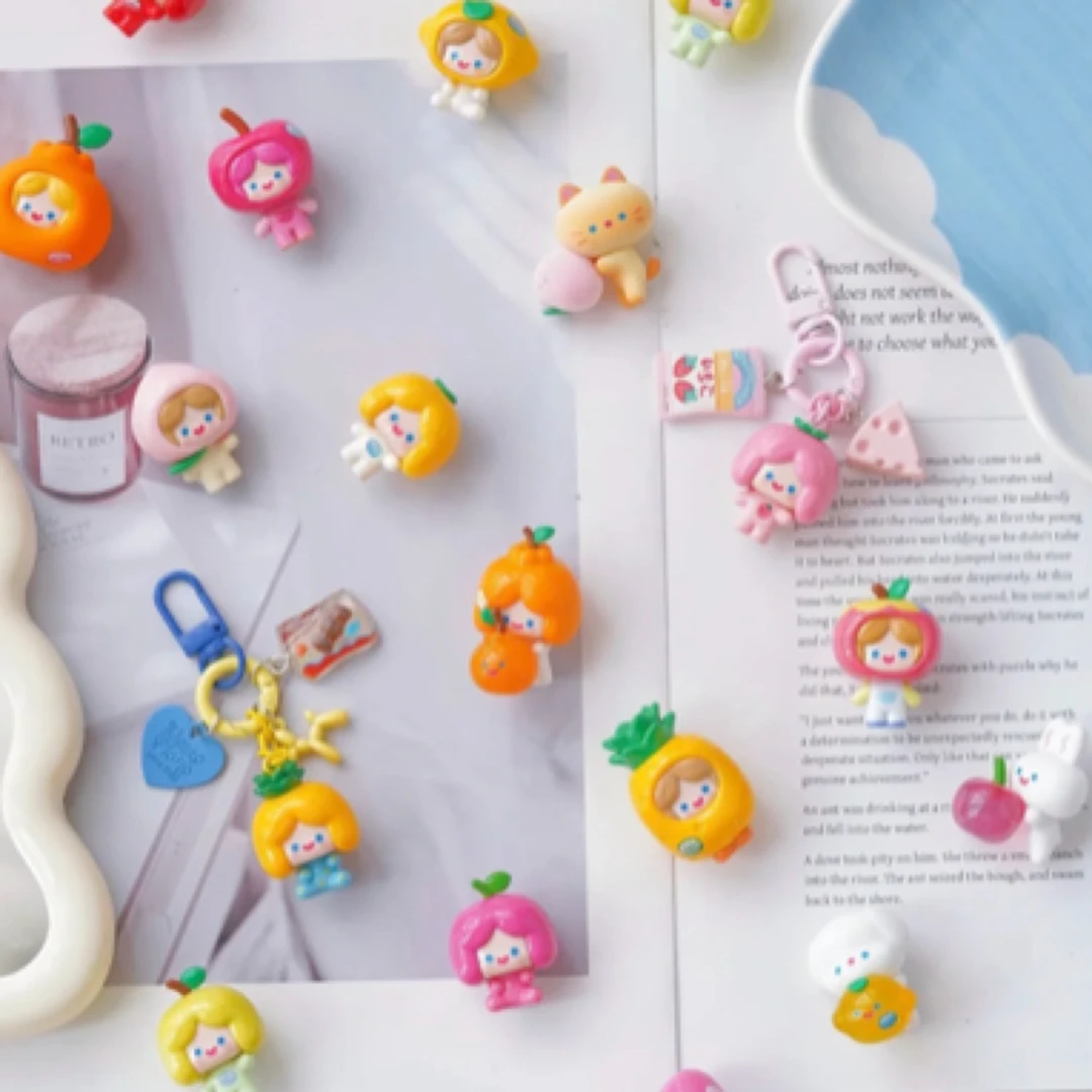 【拆盒】RiCO果果派对系列潮玩盲盒萌粒