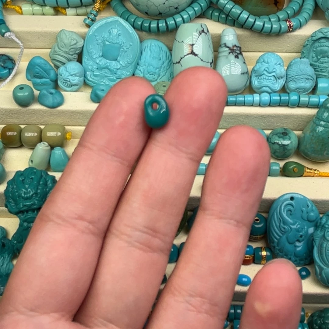 绿松石卡子未镶嵌