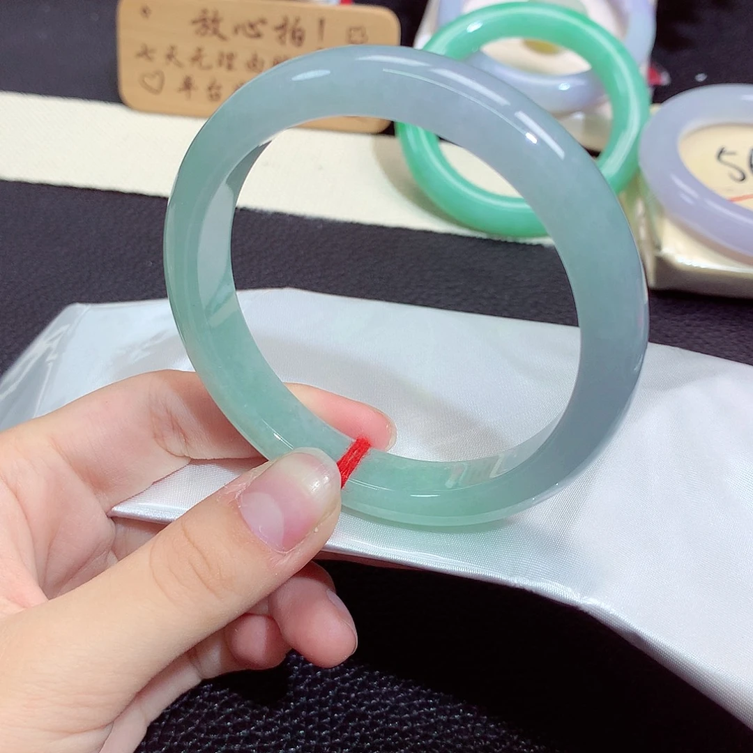 翡翠未镶嵌手镯1287