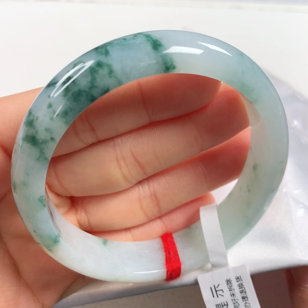 未镶嵌手镯翡翠 正圈③①①小宽胎