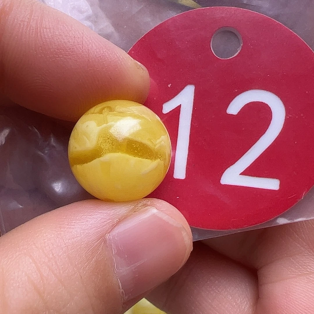 蜜蜡未镶嵌珠宝奇石14.5m m