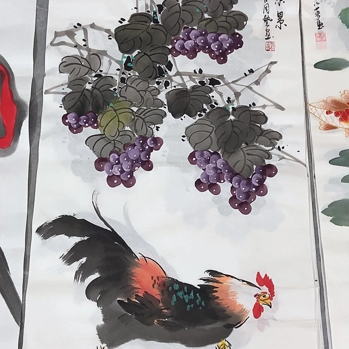 小周画廊的直播间
