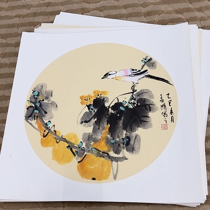 国画花鸟等多种鸟类的栖息地