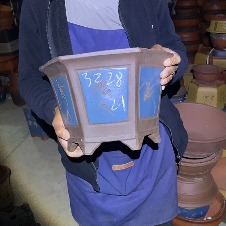 紫砂花盆紫砂花盆