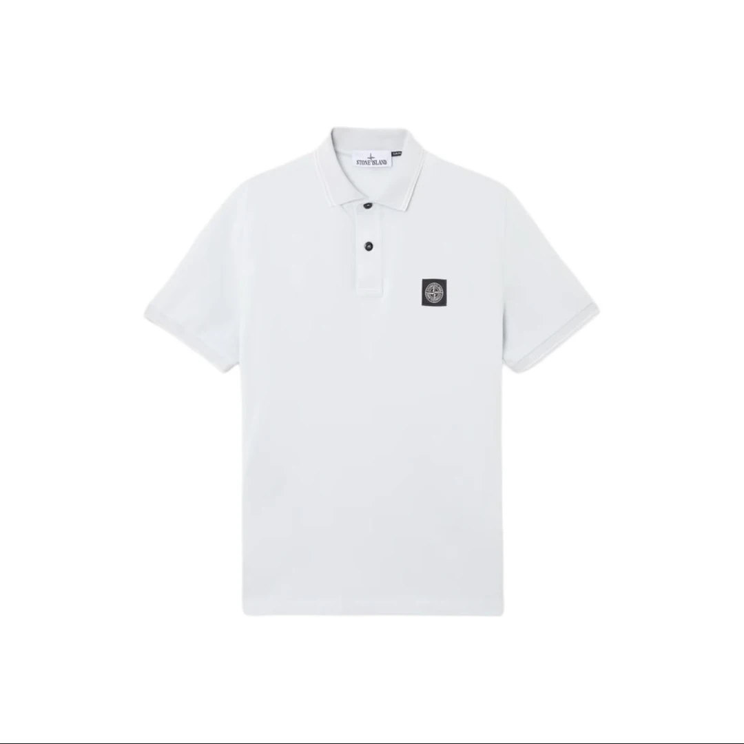 未使用 STONE ISLAND 石头岛男士上衣简约百搭休闲短袖Polo衫