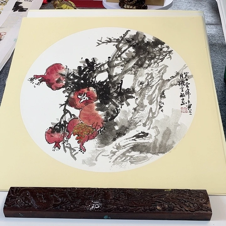 国画张圣敏先生纯手绘作品