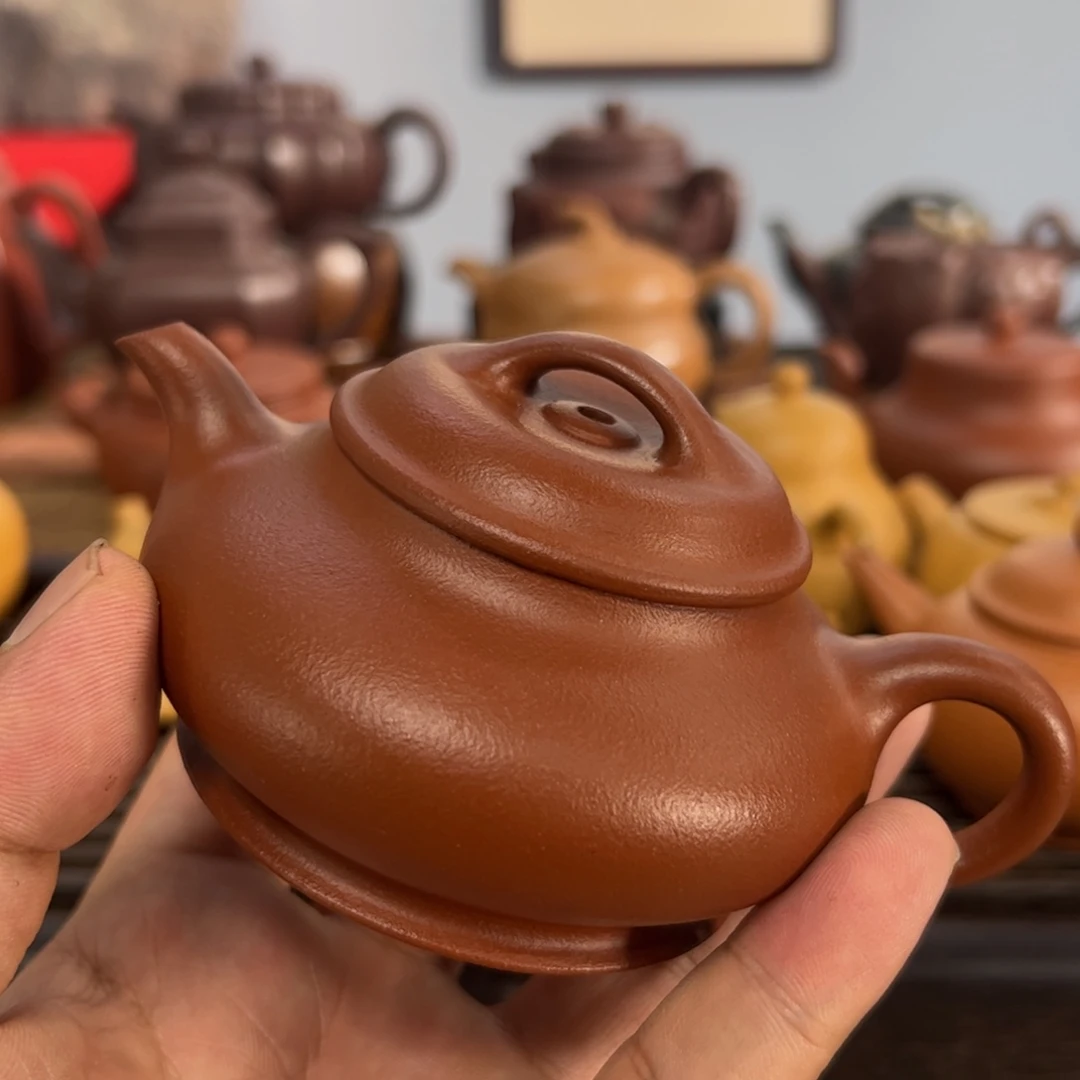 H***军紫砂茶壶全手制作