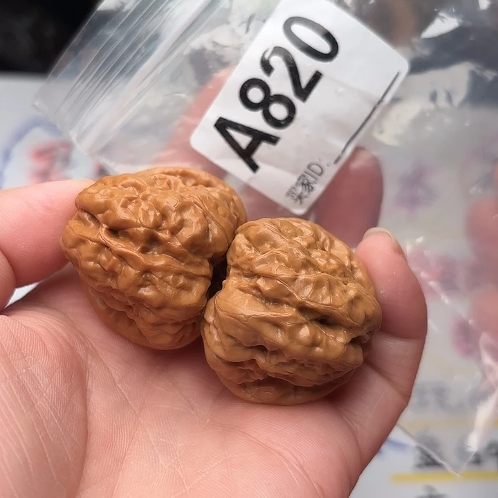 桃核把件蛤蟆头35