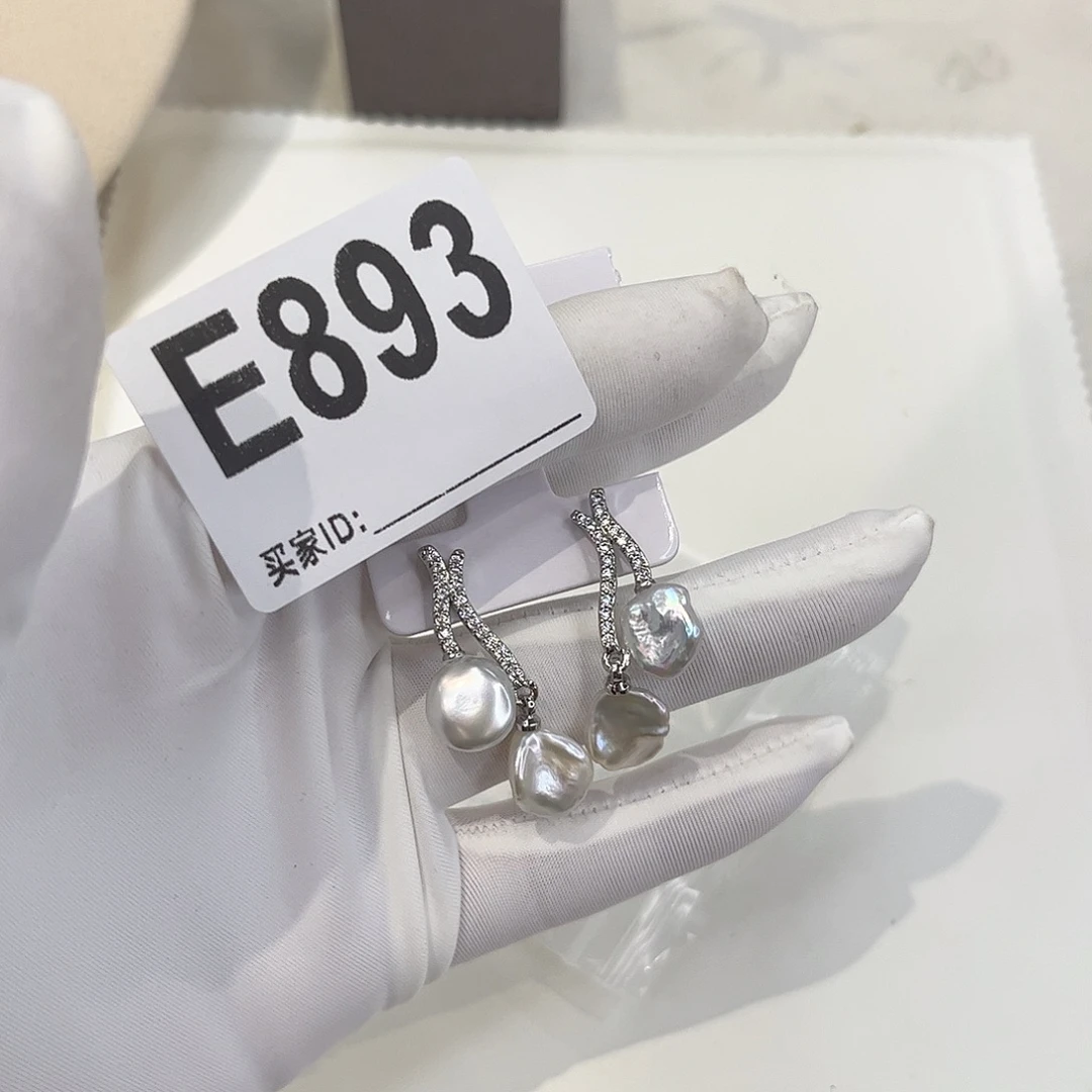 耳饰淡水珍珠合金