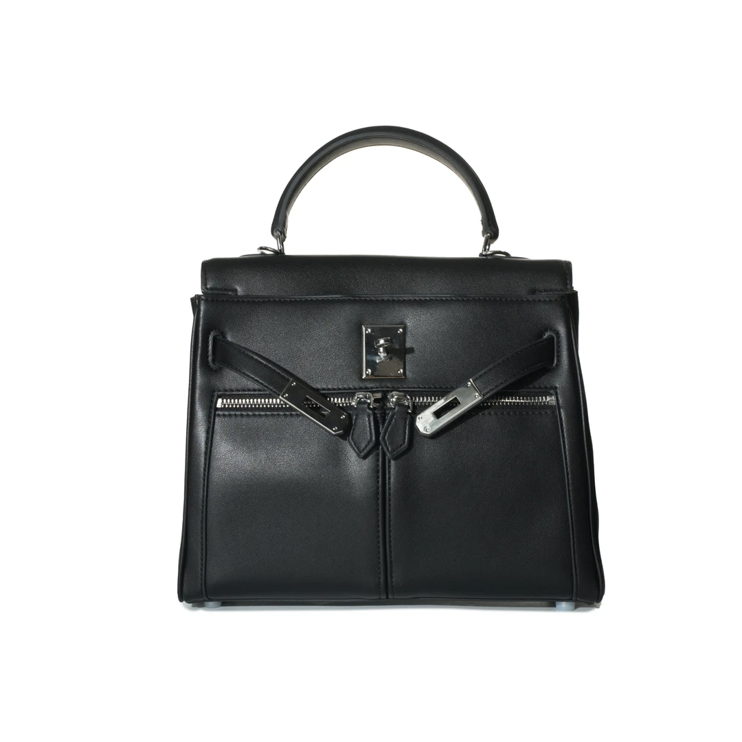 新款轻奢百搭女士时尚手提包BV7022-28-黑色