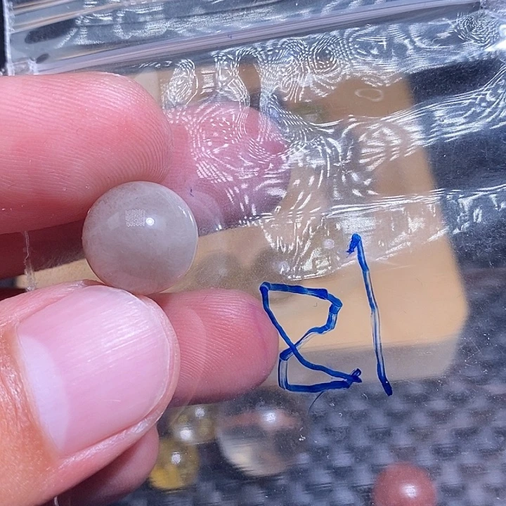 粒***安未镶嵌手链发晶天然水晶手串