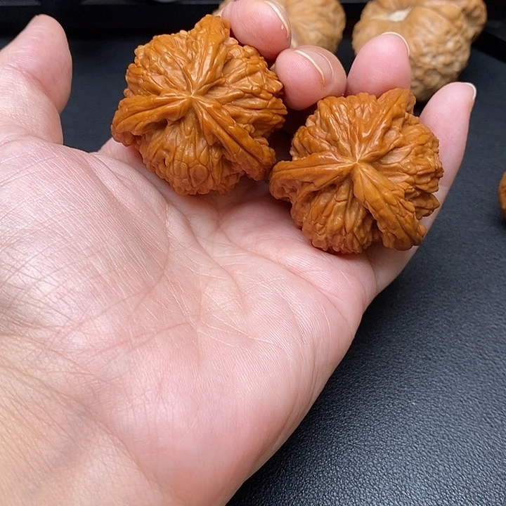 烤***薯把件文玩核桃白奔