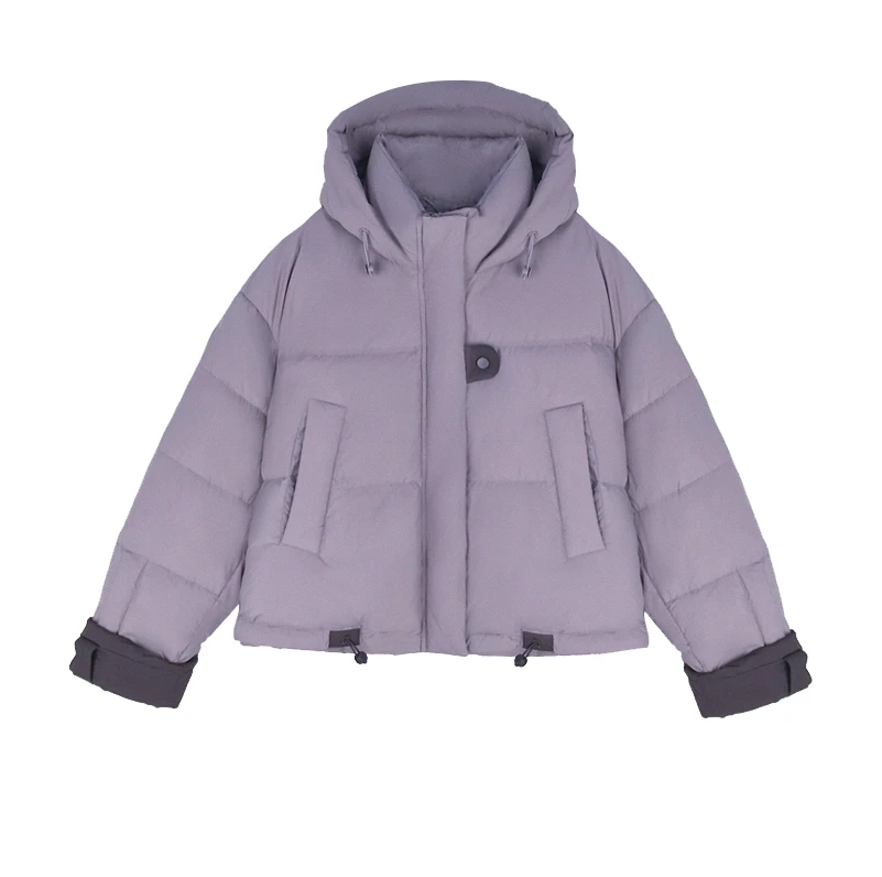 90鸭绒羽绒服240511紫色