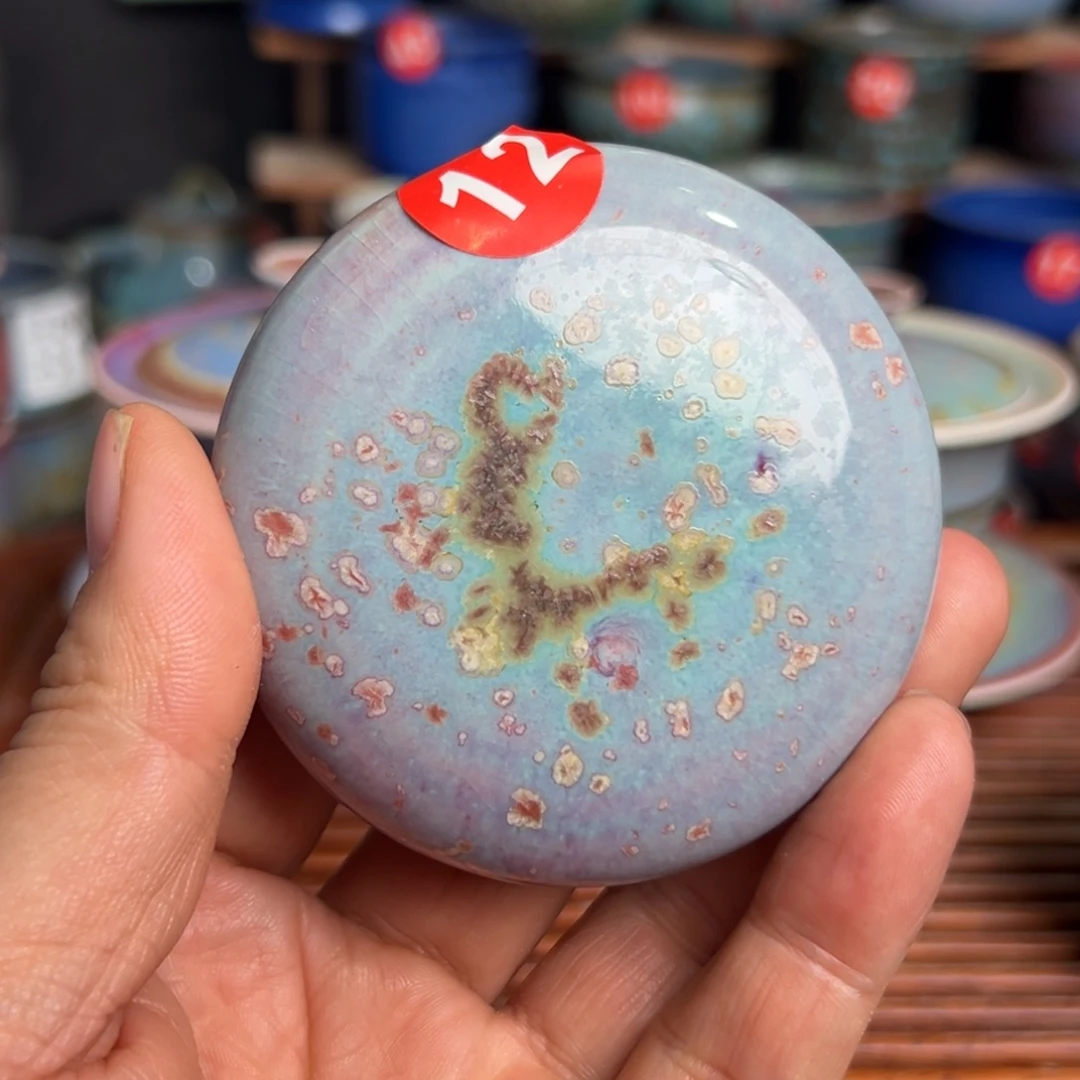 手工制作钧窑茶器