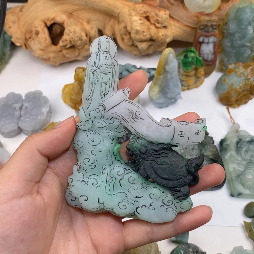 定制翡翠未镶嵌翡翠