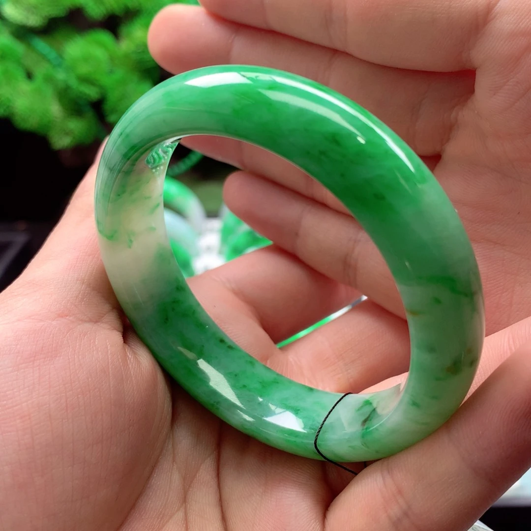 未镶嵌手镯翡翠缅甸54.9圈口