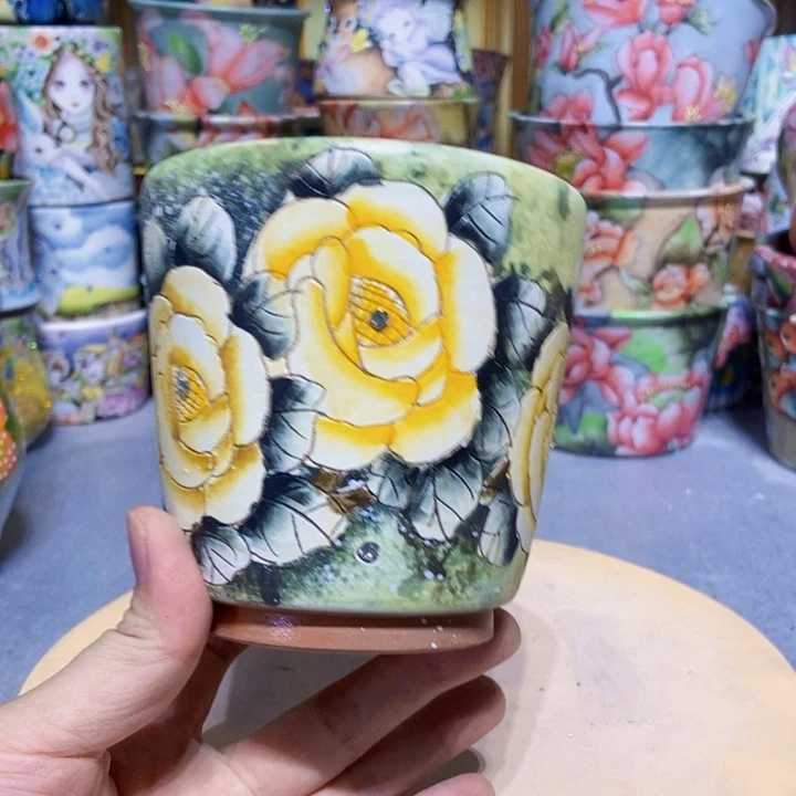 景德镇艺术手绘作品
