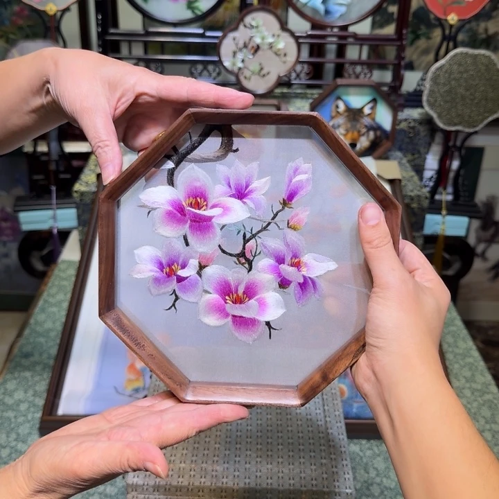 刺绣手工苏绣工艺制作技艺异色