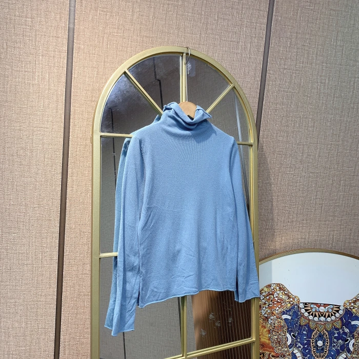 BP552孕妇蓝色针织衫
