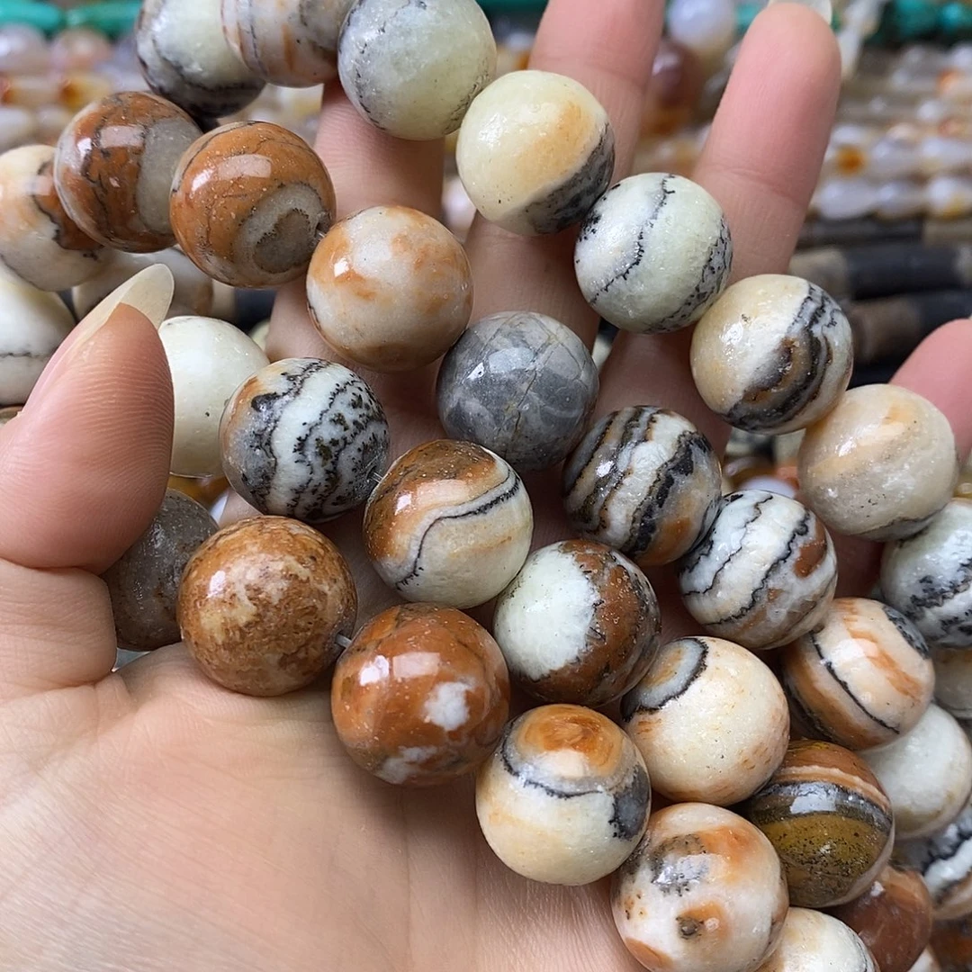 玛瑙/玉髓未镶嵌珠宝半成品卡十七千层一条