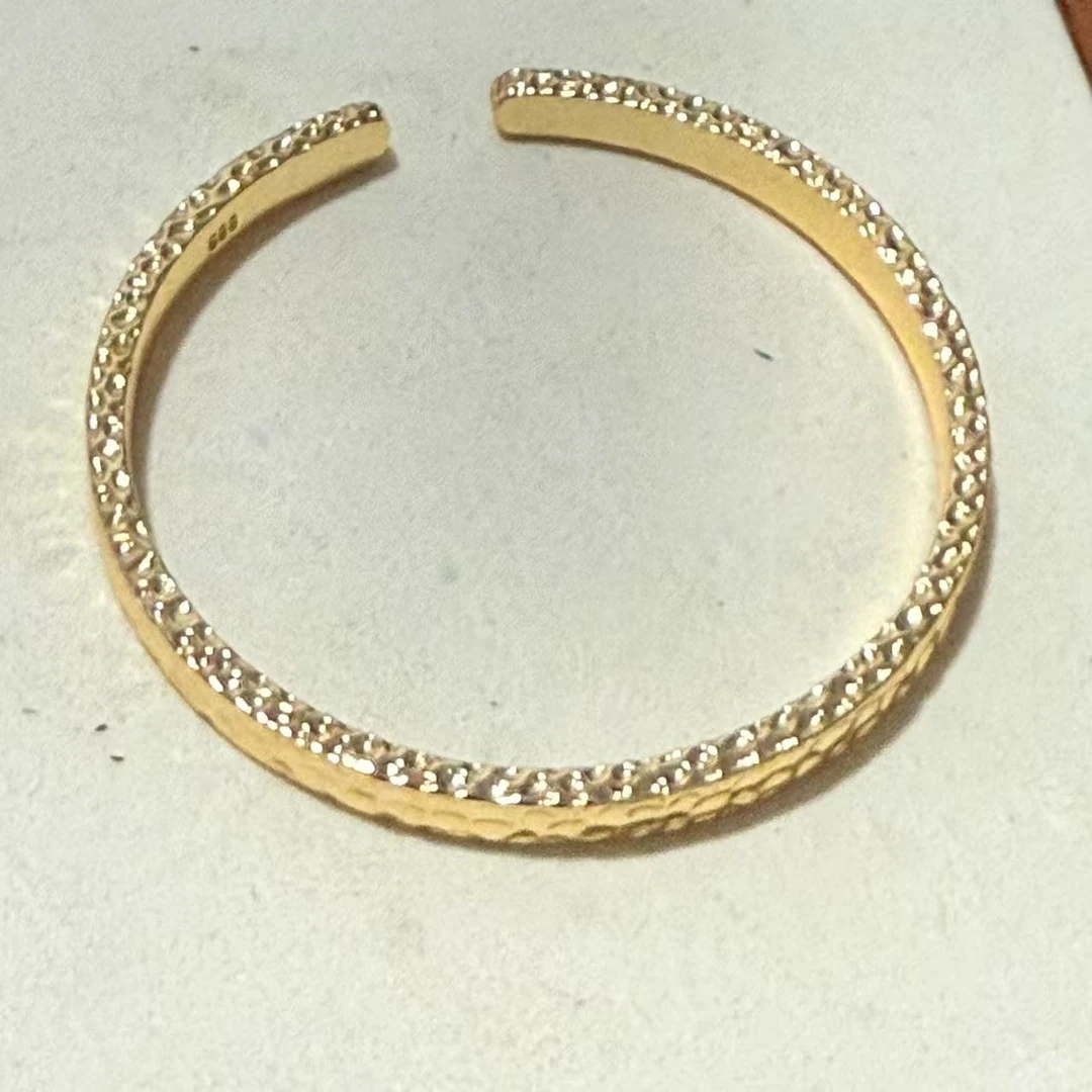 足银手镯   收藏级轻奢时尚气质简约精致手镯Fjd112101