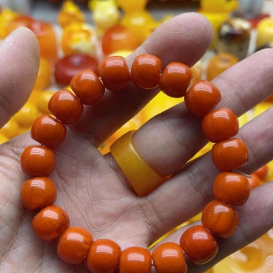 【闪购商品】树脂制品手串橘皮卡12