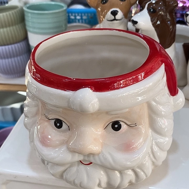 摆件陶盆有孔 瑕疵介意勿拍