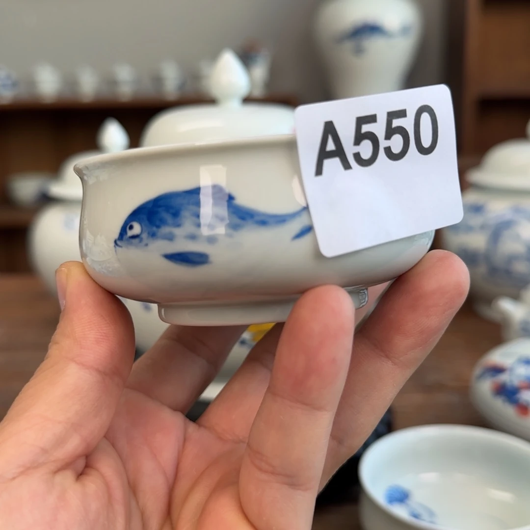 巧***鸟一泓手作550河豚主人杯