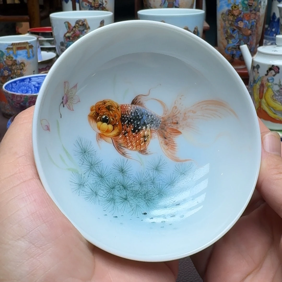 景德镇手工手绘展示