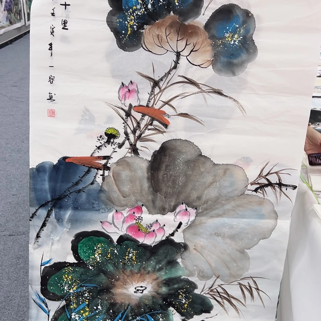 国画事事顺心如意万事如意