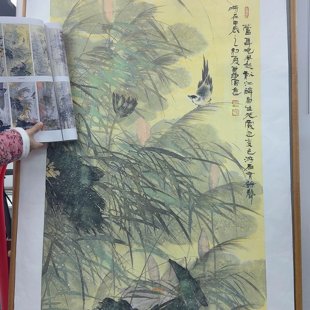 国画多次参加国内外大型