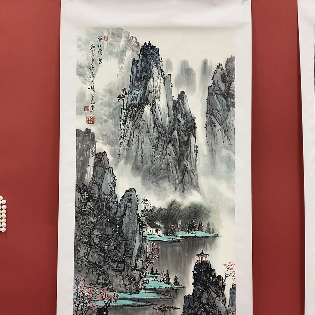 国画胡昌为四尺精品佳作