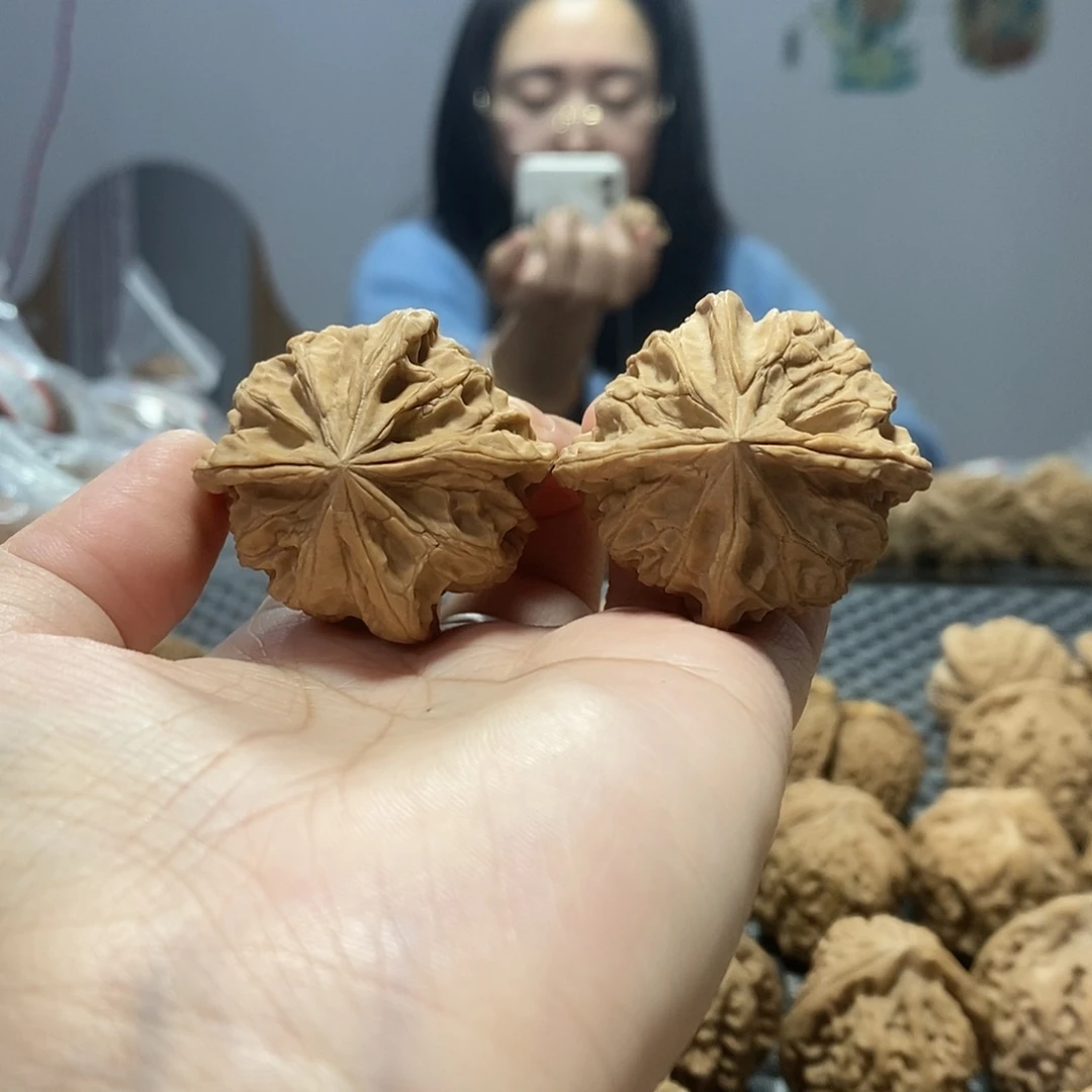 桃核吊坠玉玺四棱