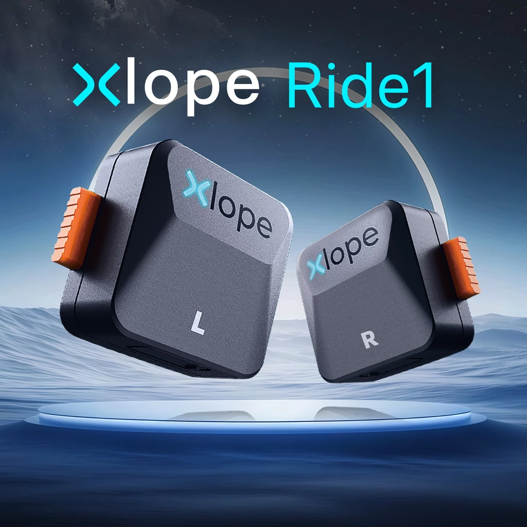 xlope滑雪数据反馈器 迷你智能教练 佩戴方便 新手秒变大神