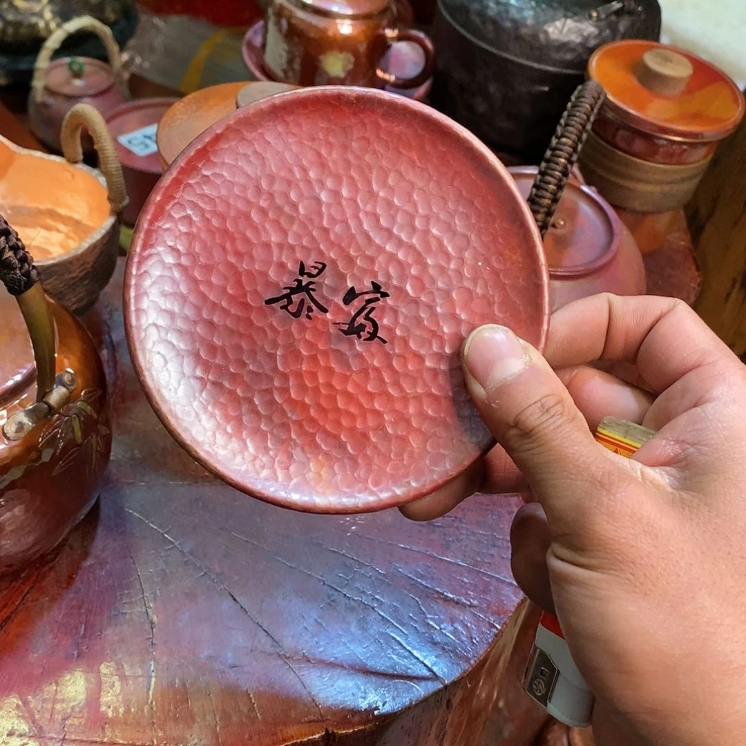 小壶承手工锻打工艺