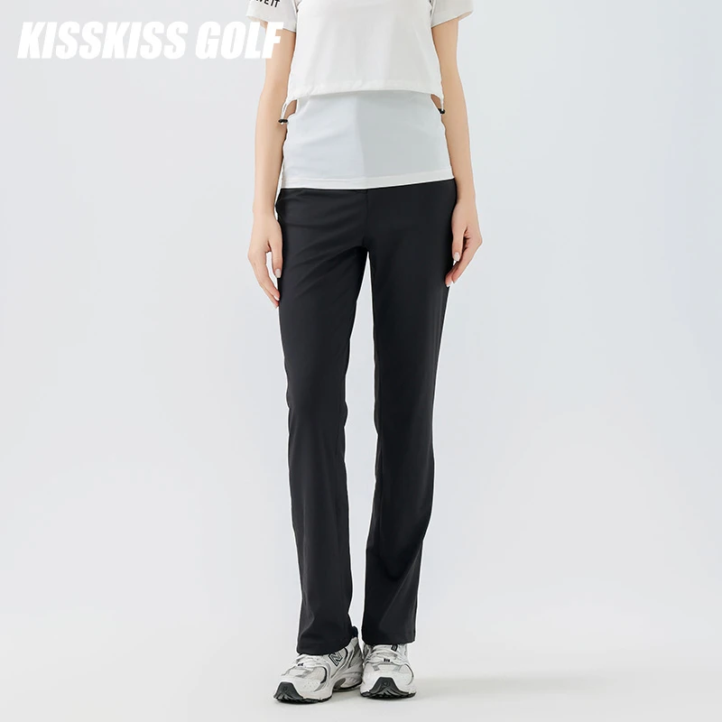 KISSKISSGOLF女高尔夫运动长裤休闲时尚透气速干百搭修身显瘦裤子