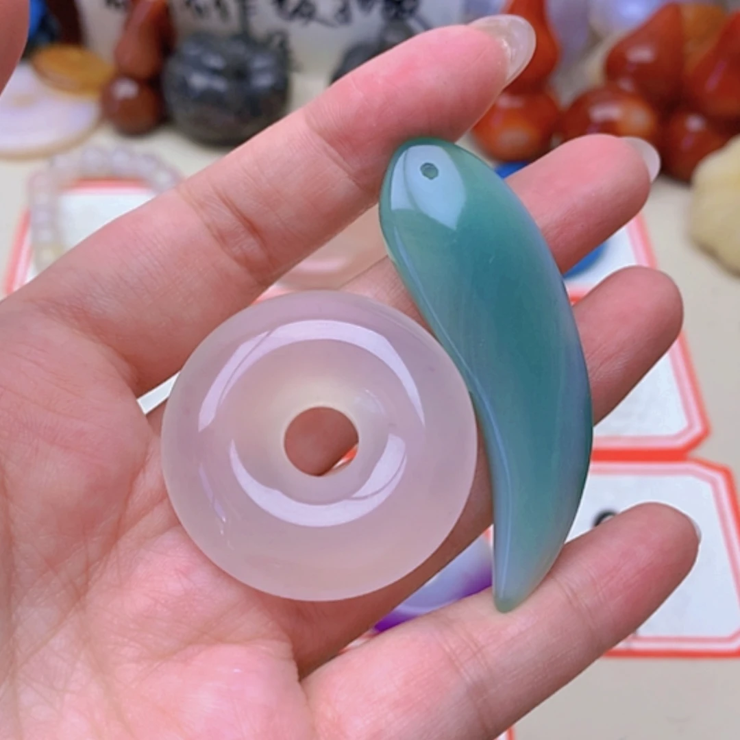 【闪购商品】未镶嵌玛瑙/玉髓珠宝半成品你**撒
