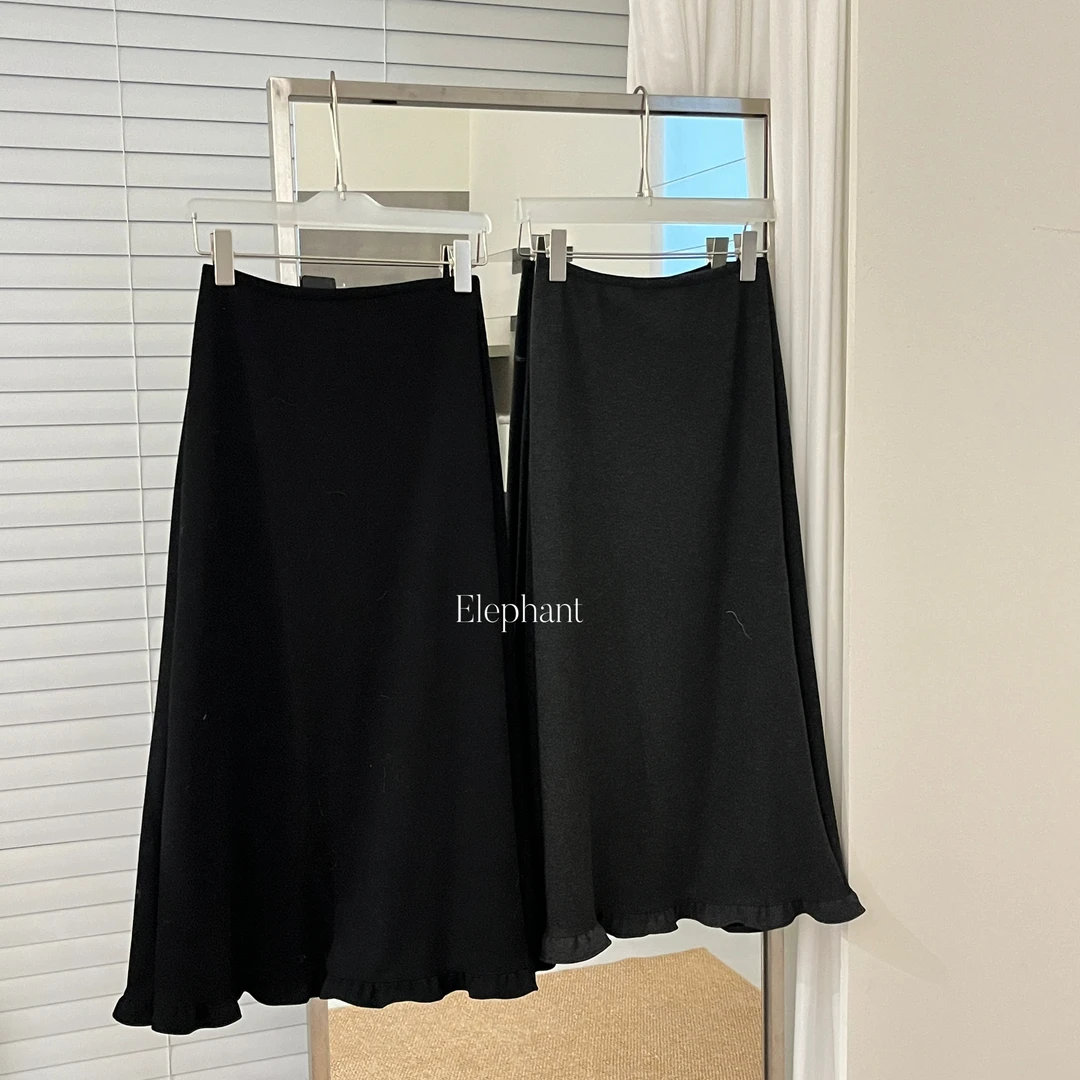 米满满-Elephant（#50367）气质韩系百搭半裙（裙长85起）
