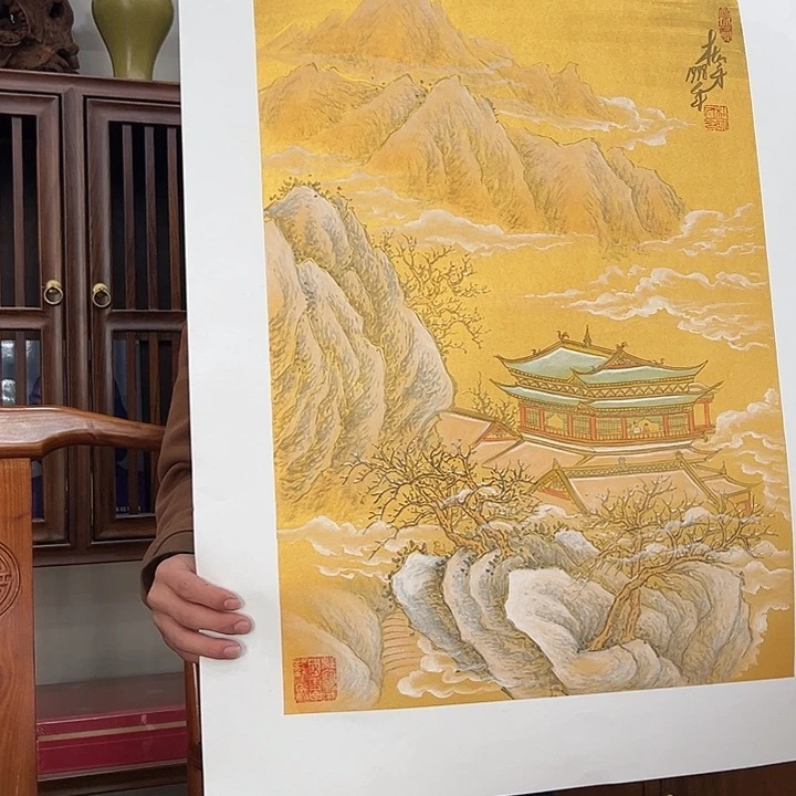 国画三****）杜宝才去伪存真！