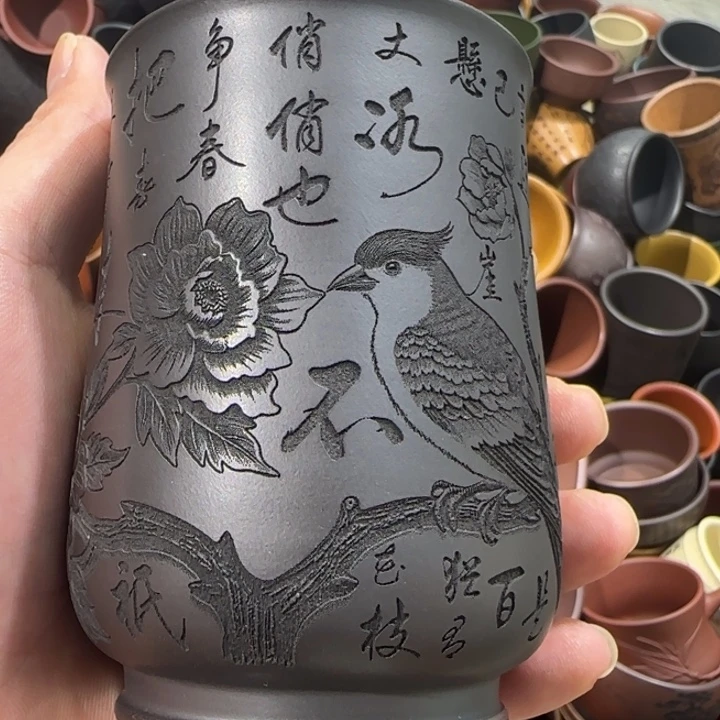 茶杯紫砂全手工制作工艺