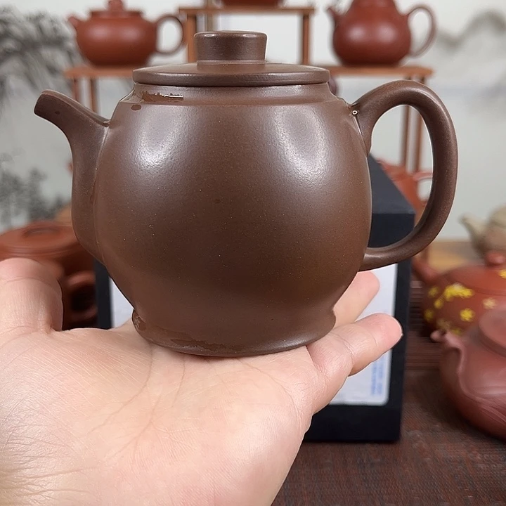 平***哥茶壶紫砂微瑕处理