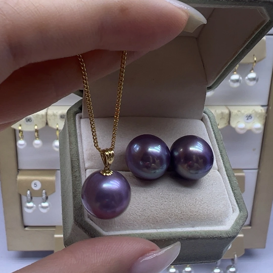 吊坠(赠链)18K金镶嵌淡水珍珠